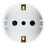 Vimar SICURY S11 to P30 Socket Adapter, 250V, 10A Plug, 16A Outlet