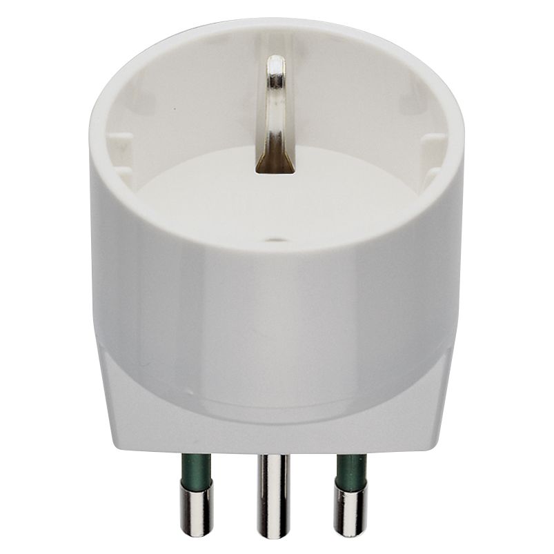 Vimar SICURY S11 to P30 Socket Adapter, 250V, 10A Plug, 16A Outlet