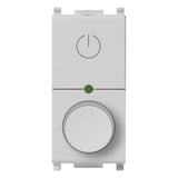 Vimar Plana Universal MASTER Rotary Dimmer, 230V, 50Hz, Phase-Cutting, Flush Mount, IP40