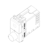 Vimar Plana Universal MASTER Rotary Dimmer, 230V, 50Hz, Phase-Cutting, Flush Mount, IP40