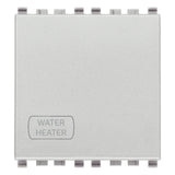 Vimar Eikon 2P 1-Way Switch, 20AX, 250V, IP40, Lightable