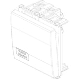 Vimar Eikon 2P 1-Way Switch, 20AX, 250V, IP40, Lightable
