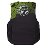Full Throttle Junior Hinged Neoprene Life Jacket - Green 142400-400-009-22