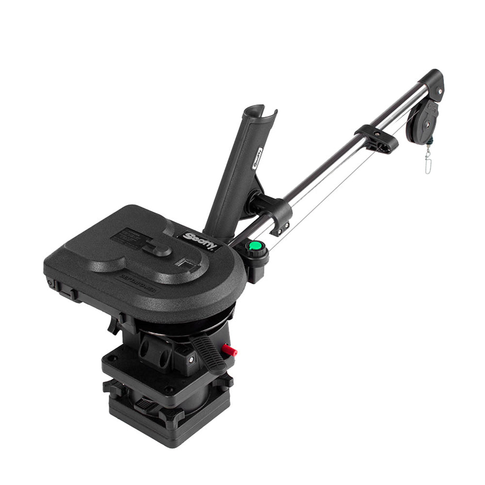 Scotty 1101 Depthpower 30" Electric Downrigger w/Rod Holder & Swivel Base 1101