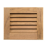 Whitecap Teak Louvered Insert - 7-1/2" x 9-1/8" x 3/4" 60712