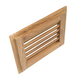 Whitecap Teak Louvered Insert - 7-1/2" x 9-1/8" x 3/4" 60712