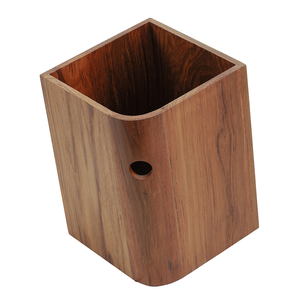 Whitecap EKA Collection Waste Basket - Teak 63206