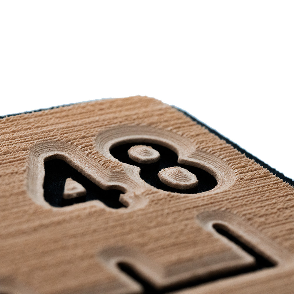 SeaDek 48" Routed Ruler - 6mm - Brushed Texture - Mocha/Black 53584-80093