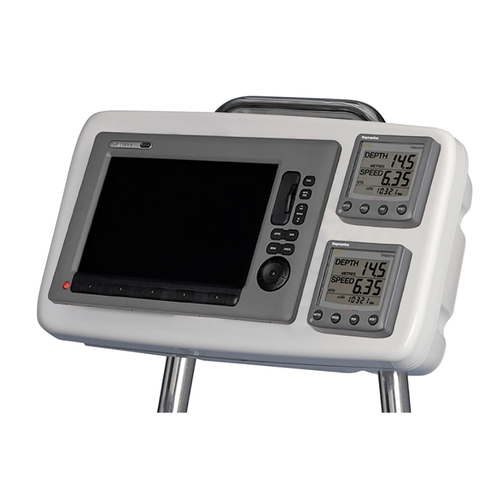 Scanstrut Scanpod Helm Pod System pod for 8" display plus 4 nav instruments or 12" display plus 2 nav instruments SPH-SYSTEM-W