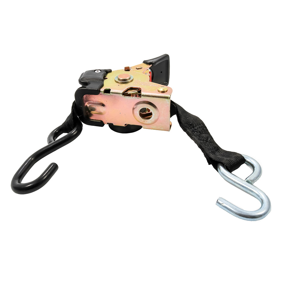 Camco Retractable Tie-Down Straps - 1" Width 6' Dual Hooks 50033
