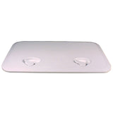 Beckson 14" x 24" Flush Hatch White - ASA Material - Acrylonitrile Styrene Acrylate HT1424AW