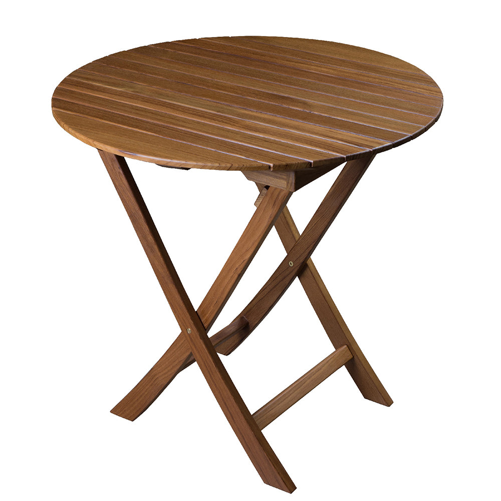 Whitecap Round Slat Table - Teak 63057