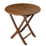 Whitecap Round Slat Table - Teak 63057