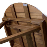 Whitecap Round Slat Table - Teak 63057