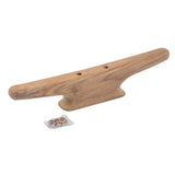 Whitecap 12" Cleat - Teak 60406