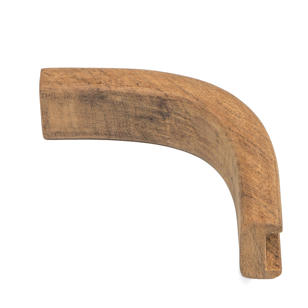 Whitecap Teak Track Inside Corner Molding - 3/4" 60826