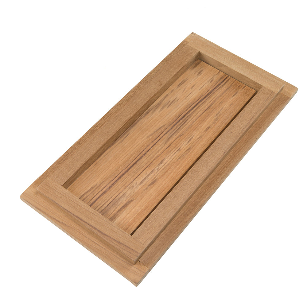 Whitecap Teak Drawer/Door Front & Frame - 12"W x 6"H 60730
