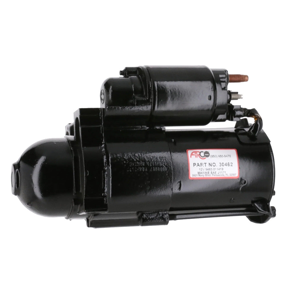 ARCO Marine Top Mount Inboard Starter w/Gear Reduction - Counter Clockwise Rotation 30462