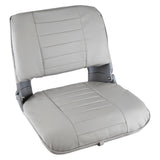 Wise Pro Style Clamshell Fold Down Fishing Seat - Grey 8WD135LS-717