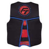 Full Throttle Youth Rapid-Dry Flex-Back Life Jacket - Red/Black 142500-100-002-22
