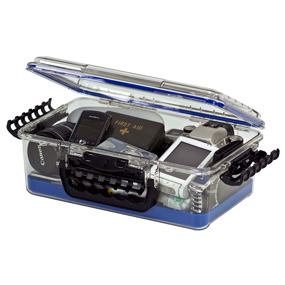 Plano Guide Series™ Waterproof Case 3700 - Blue/Clear 147000