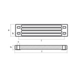 Tecnoseal Aluminum Yamaha Bar Anode f/Engine Bracket 01112-1AL