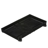Attwood Marine Battery Tray with Strap, For 27/27M Batteries, 10-1/2 in Max Height, 12-3/8 x 7-1/8 in