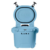 LAKA Coolers 30 Qt Cooler w/Telescoping Handle & Wheels - Blue 1080
