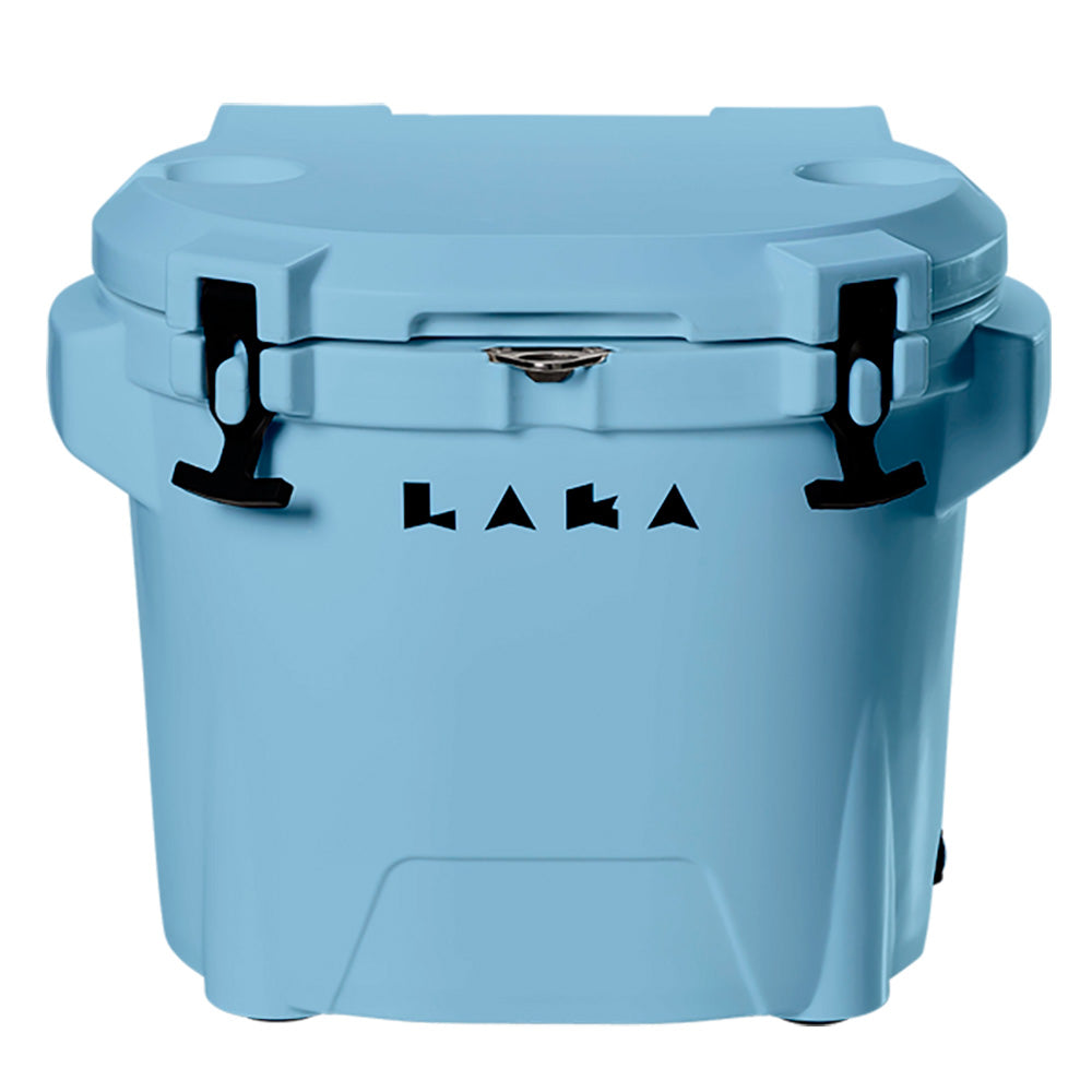 LAKA Coolers 30 Qt Cooler w/Telescoping Handle & Wheels - Blue 1080