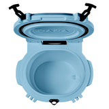 LAKA Coolers 30 Qt Cooler w/Telescoping Handle & Wheels - Blue 1080