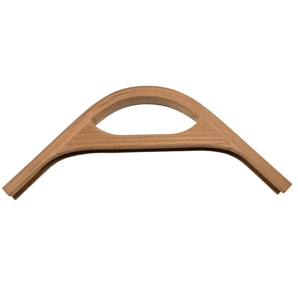 Whitecap Teak Track Corner w/Hand Hold Molding - 3/4" 60805