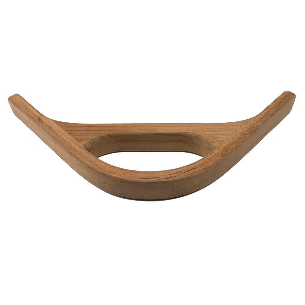 Whitecap Teak Track Corner w/Hand Hold Molding - 3/4" 60805