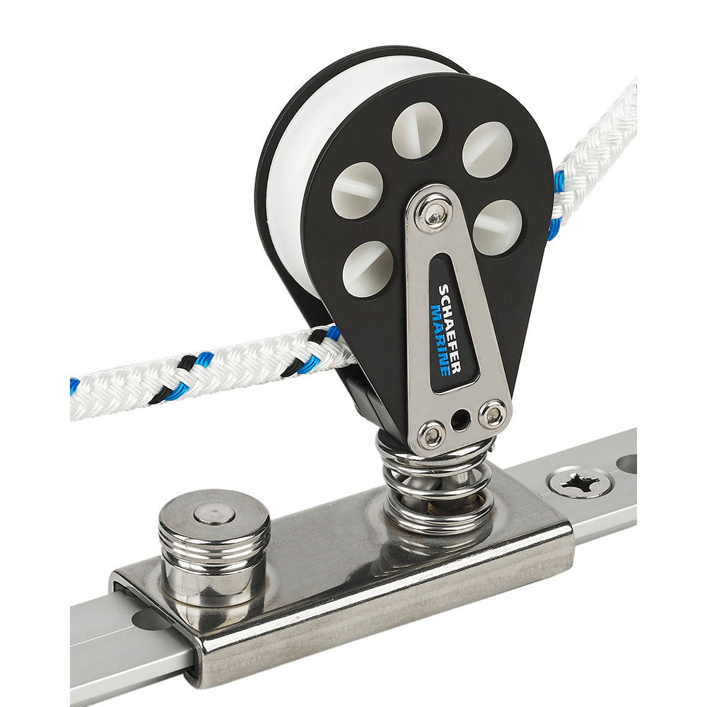 Schaefer Spring Loaded/Lined Slide/Aluminum f/1-1/4" T-Track 704-92