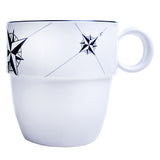 Marine Business Melamine Non-Slip Coffee Mug - NORTHWIND - Set of 6 15004C