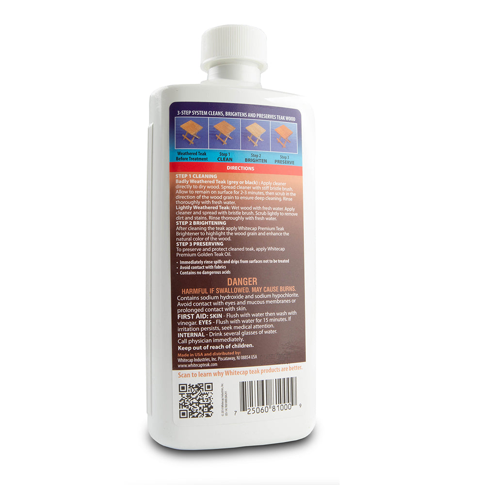 Whitecap Premium Teak Cleaning - 16oz TK-81000