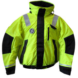 First Watch AB-1100 Flotation Bomber Jacket - Hi-Vis Yellow/Black - XL AB-1100-HV-XL