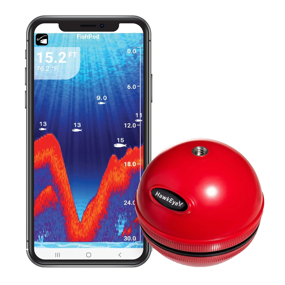 HawkEye FishPod® 5X Bluetooth Fishfinder FP5X