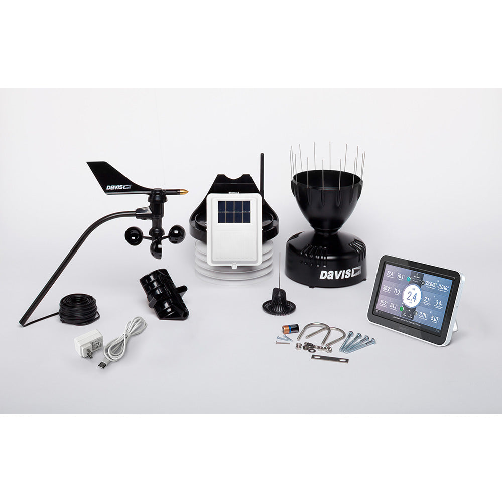 Davis Vantage Pro2 Wireless Weather Station w/WeatherLink Console & Standard Radiation Shield 6252