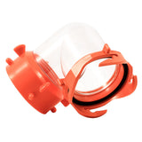 Camco RhinoFLEX 90-Degree Swivel Fitting Clear 39857