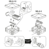 Scanstrut SB-8-10 Junction Box SB-8-10