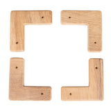 Whitecap Teak Cooler/Box Chocks - 4 Pack 60329