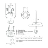 Scanstrut DS16-P Vertical Cable Seal DS16-P