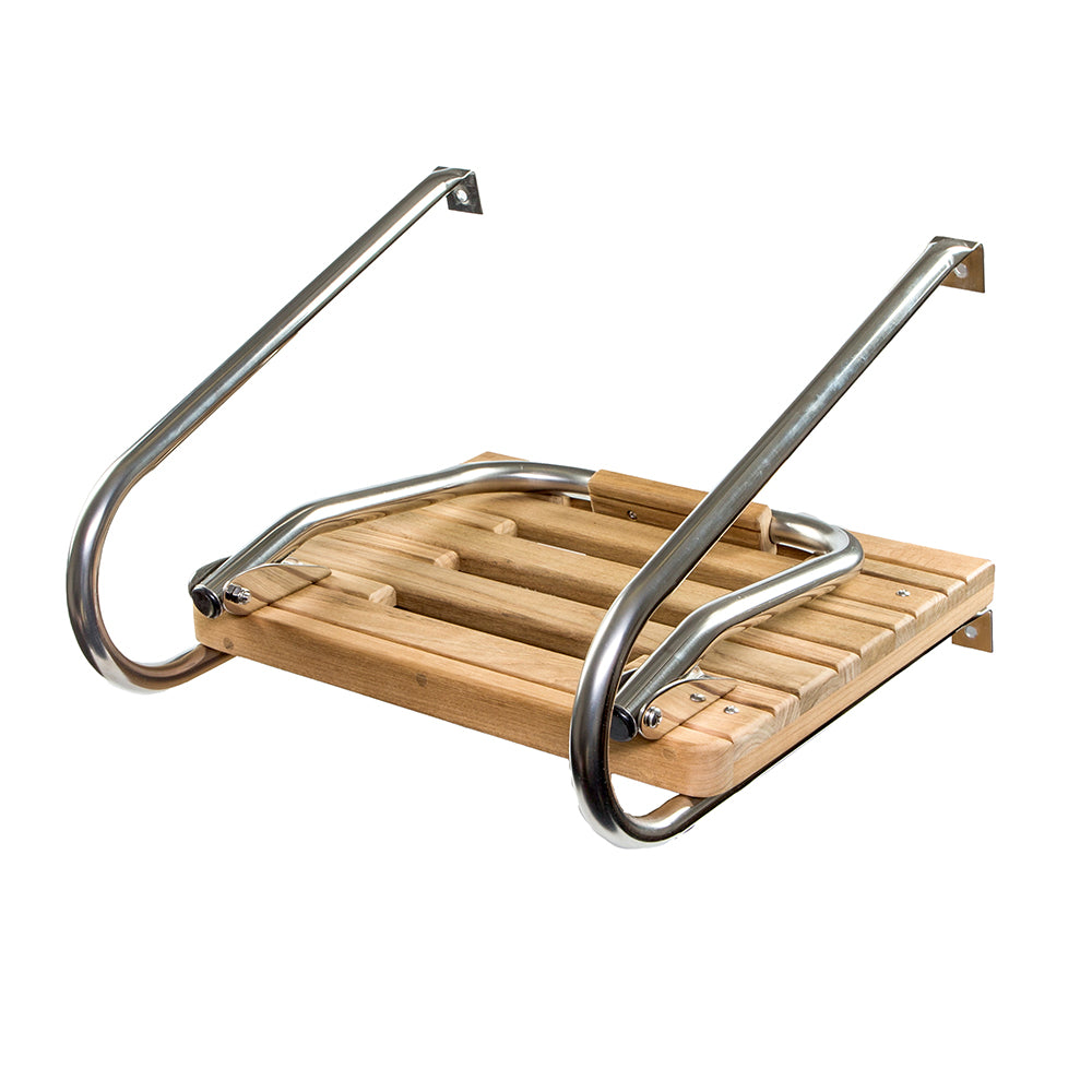 Whitecap Teak Swim Platform w/Ladder f/Inboard/Outboard Motors 60903