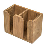 Whitecap Teak Two-Bottle Rack 62620
