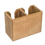 Whitecap Teak Two-Bottle Rack 62620