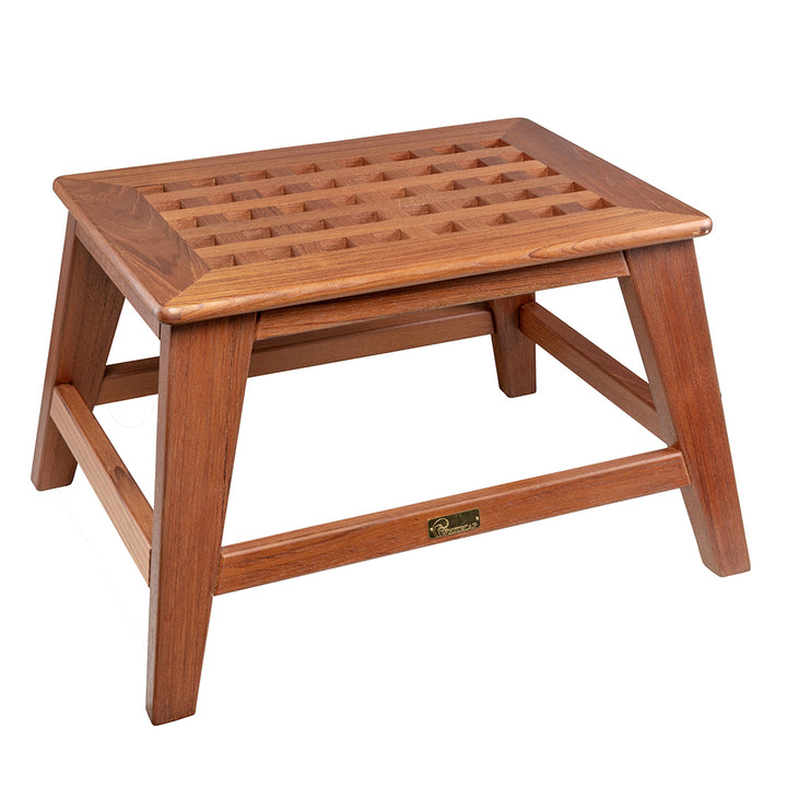 Whitecap Step Stool - Teak 60088