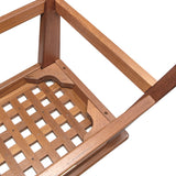 Whitecap Step Stool - Teak 60088