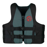 Full Throttle Adult Rapid-Dry Life Jacket - 2XL/4XL - Grey/Black 142100-701-080-22