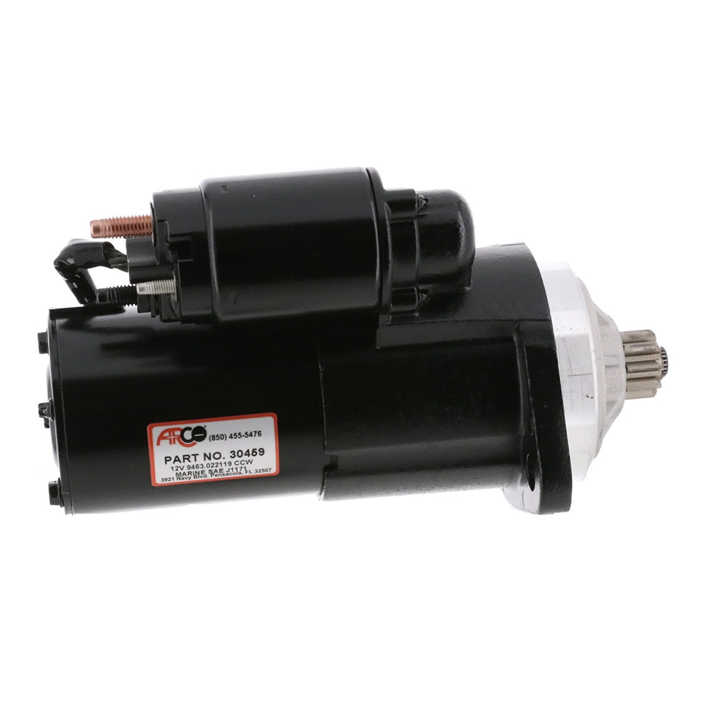ARCO Marine Top Mount Inboard Starter w/Gear Reduction & Counter Clockwise Rotation 30459