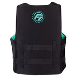 Full Throttle Adult Rapid-Dry Life Jacket - S/M - Aqua/Black 142100-505-030-22